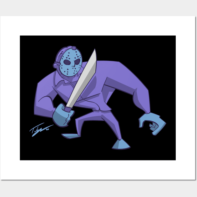 Retro Jason Wall Art by Tuckerjoneson13